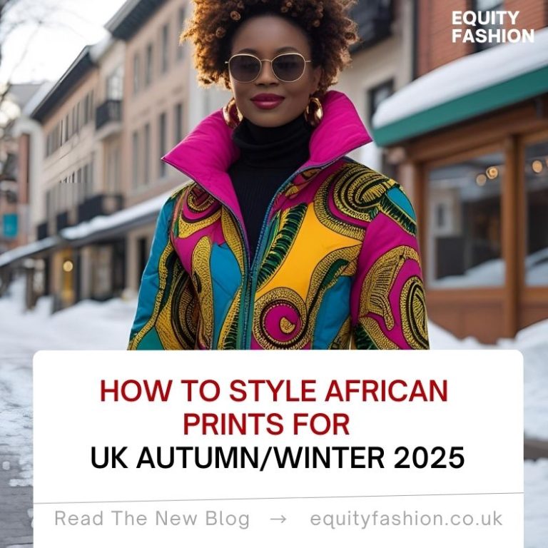 African print autumn winter UK