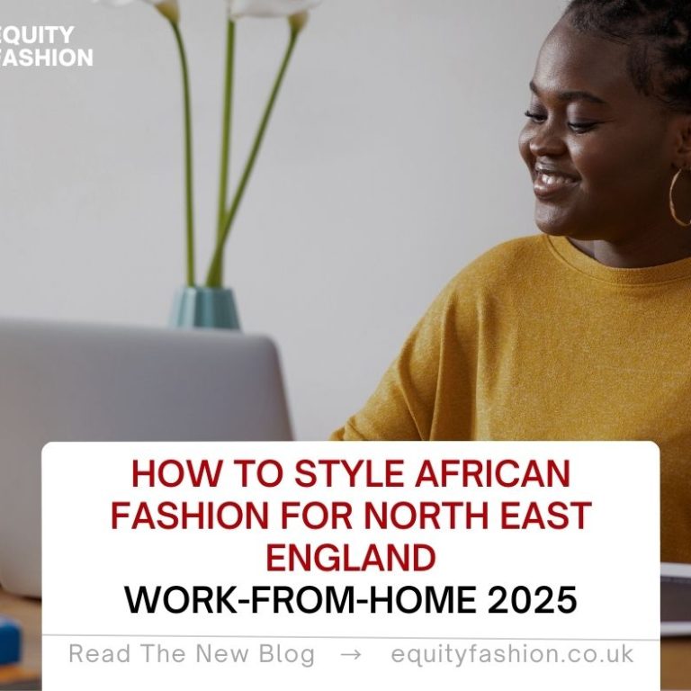 African fashion work from home North East England 2025